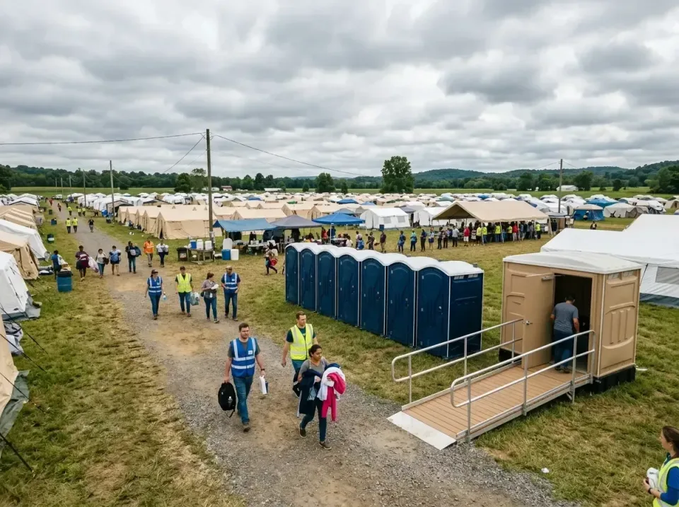 disaster-relief-camp-restrooms-010 — frequently asked questions, Dumpster & Portable Bathrooms Rental in Lakeview Estates, GA
